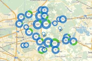 В Московской области появилась интерактивная карта капитального ремонта многоквартирных домов