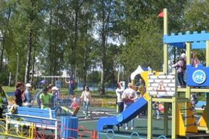 В Московской области установлено 85 детских игровых площадок по губернаторской программе