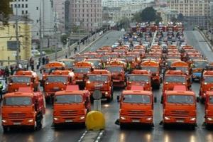 23 сентября в крупнейших городах страны пройдет парад коммунальной техники