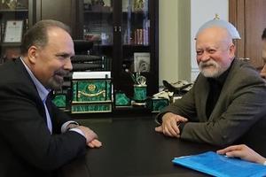 Михаил Мень провел рабочую встречу с Президентом Союза архитекторов России