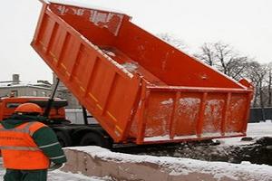 В информационной системе Московской области можно будет найти информацию о пунктах хранения снега