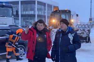 Единороссы Солнечногорска провели мониторинг уборки снега
