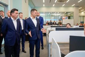 Андрей Воробьев посетил Единый центр управления ЖКХ Подмосковья